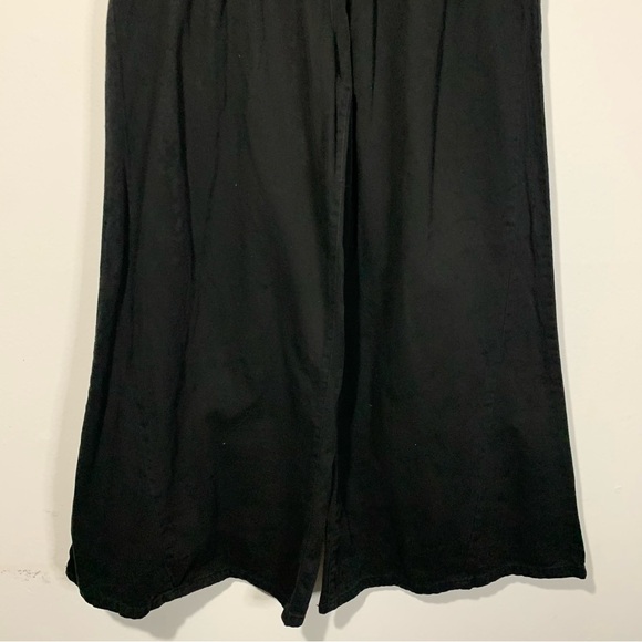 Free People Black Wide Leg Pants Women’s Size 12 - Picture 8 of 10
